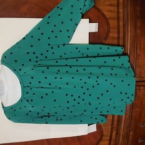 Nwt Worthington womens 3/4 sleeve shirt
